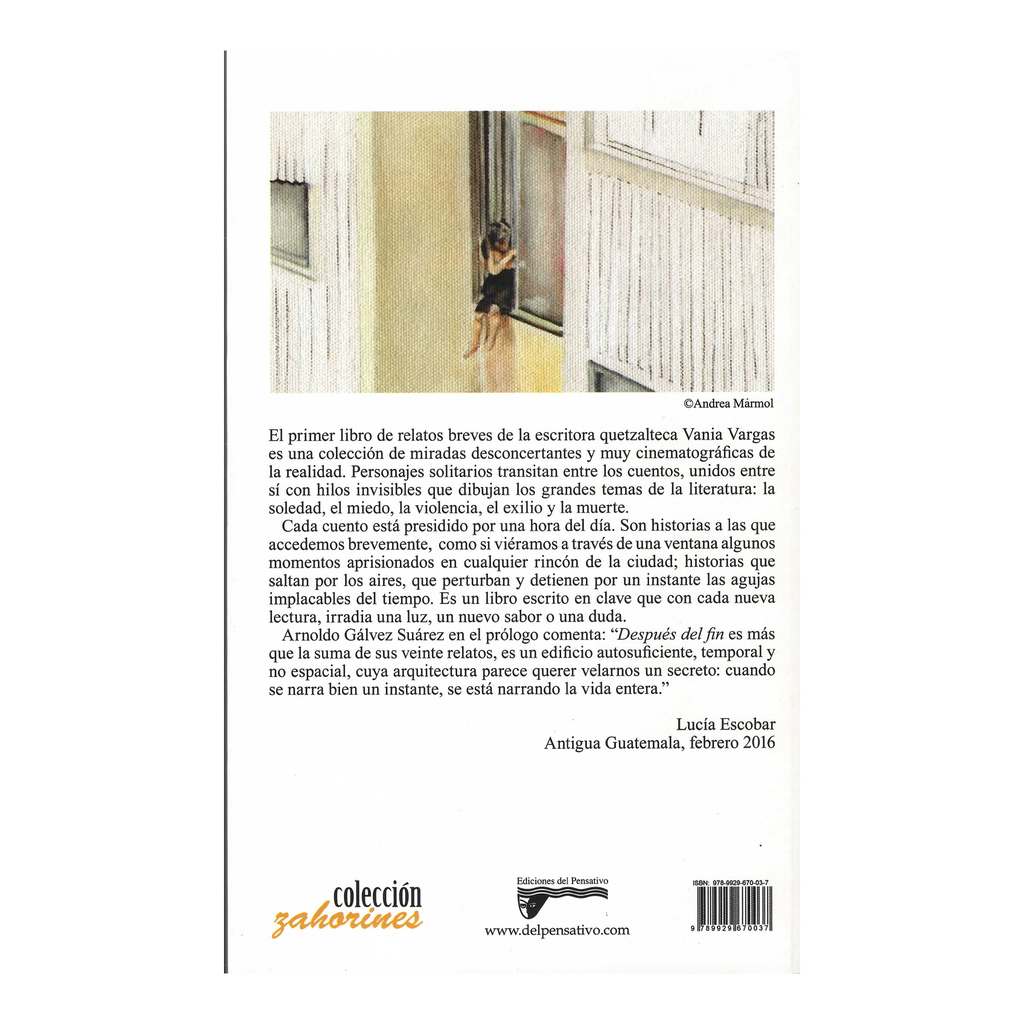 Literatura Centroamericana - Después del fin - Vania Vargas