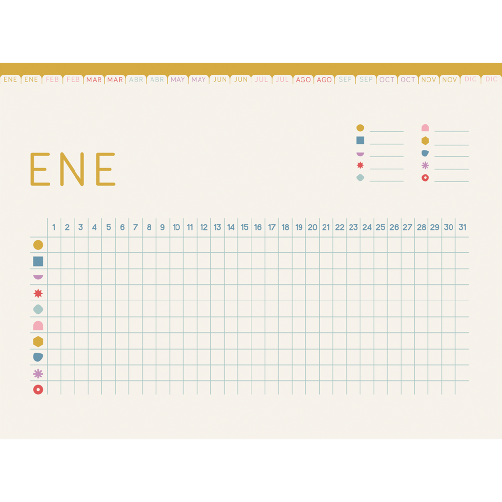 Rastreador de Hábitos - Planificador digital | Hermosa Vida