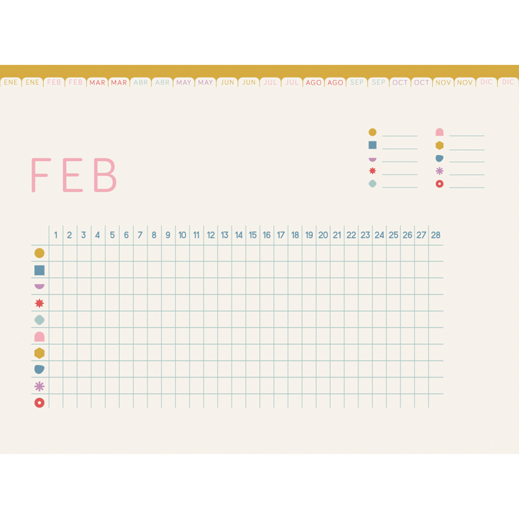 Rastreador de Hábitos - Planificador digital | Hermosa Vida