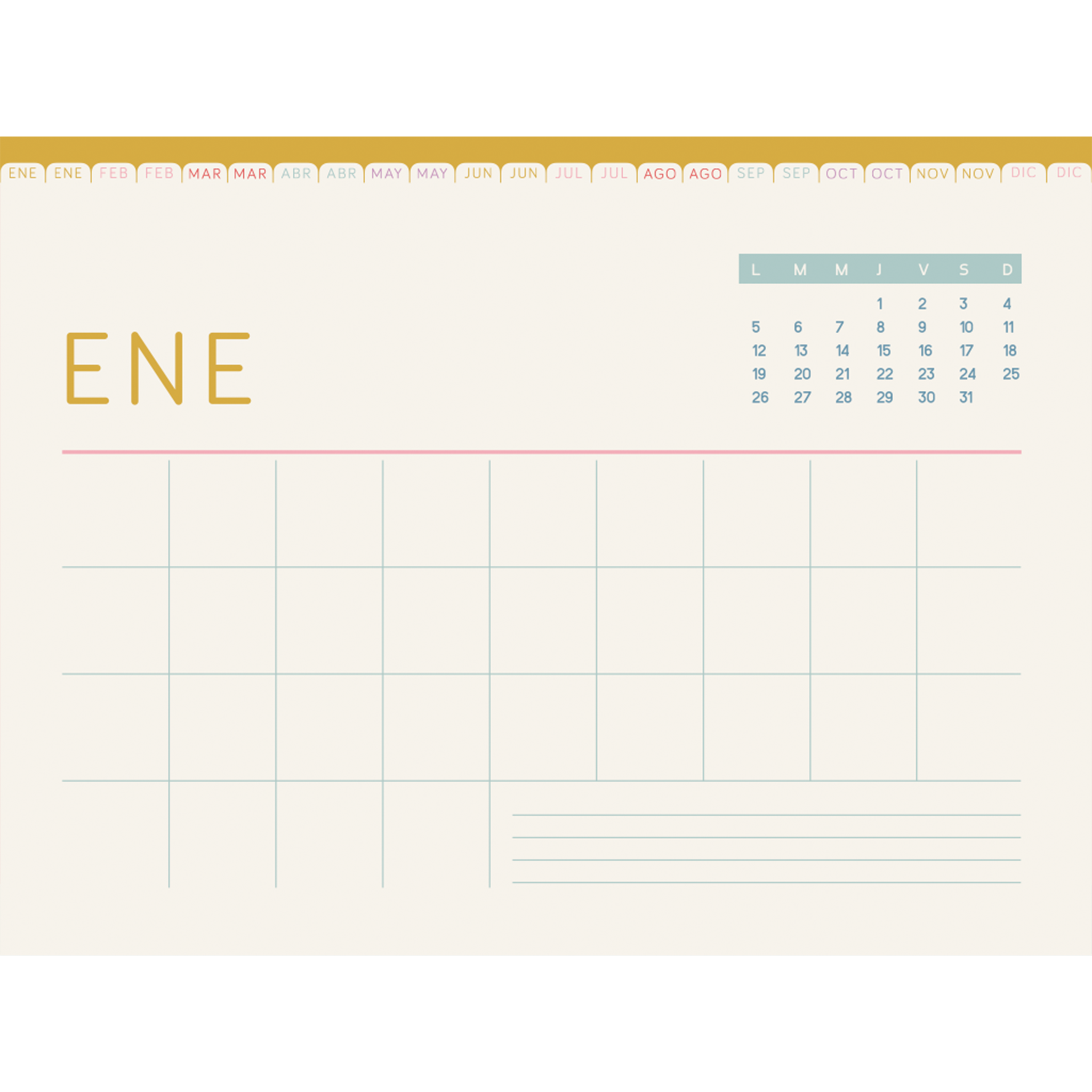 Rastreador de Hábitos - Planificador digital | Hermosa Vida