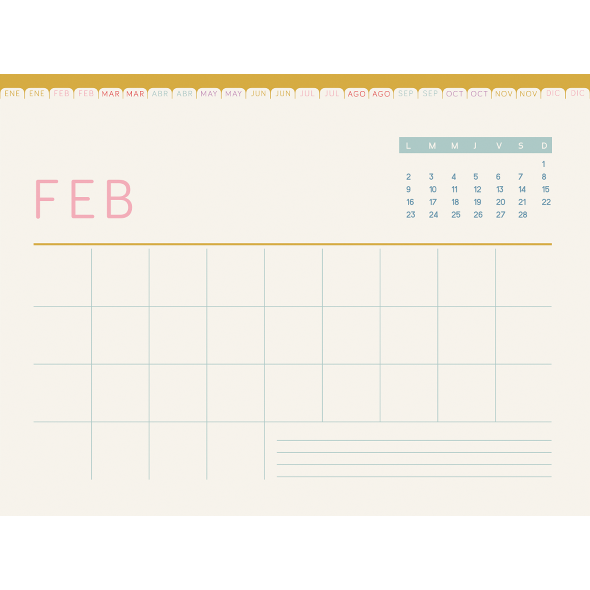 Rastreador de Hábitos - Planificador digital | Hermosa Vida