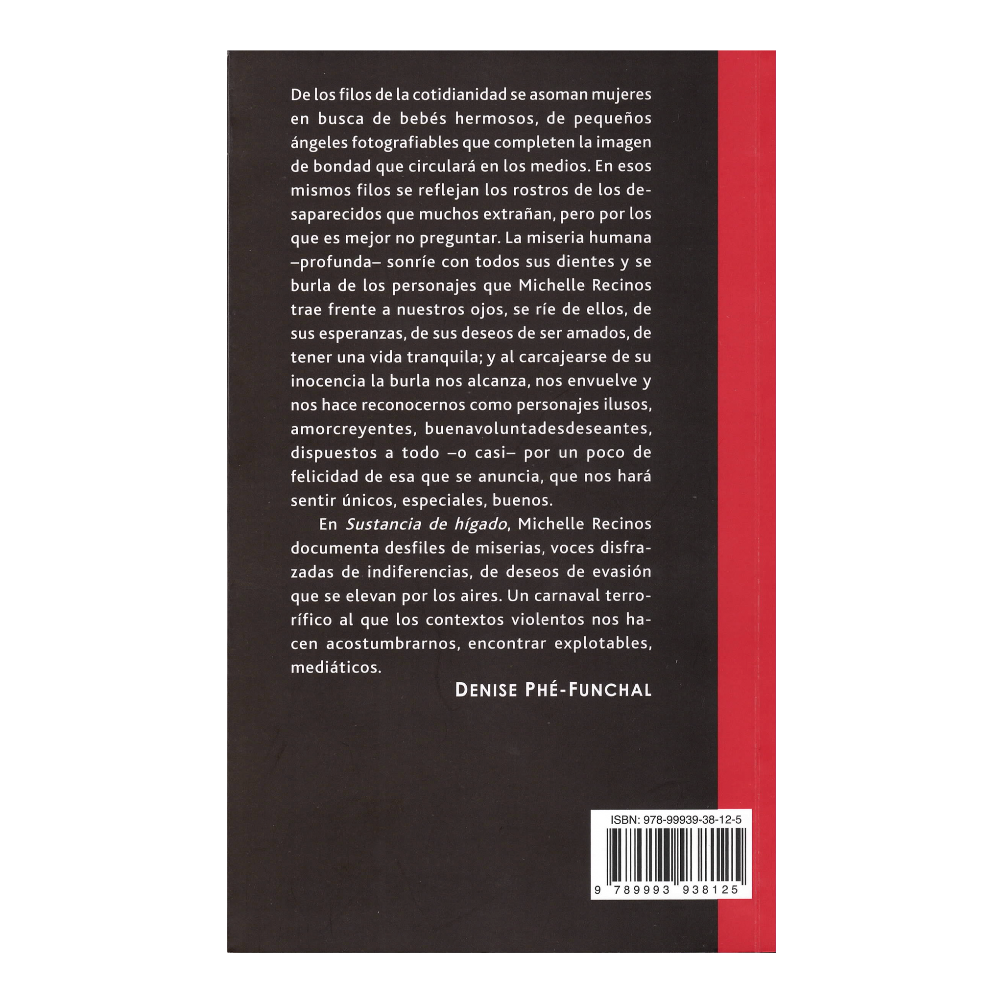 Literatura centroamericana - Sustancia de hígado - Michelle Recinos